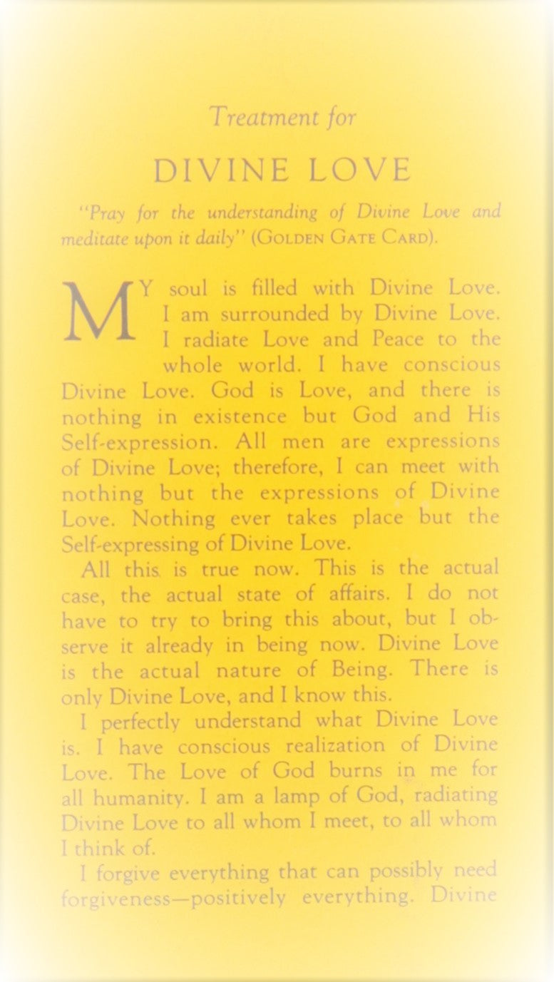 Treatment for Divine Love (#33) *Pack of 5